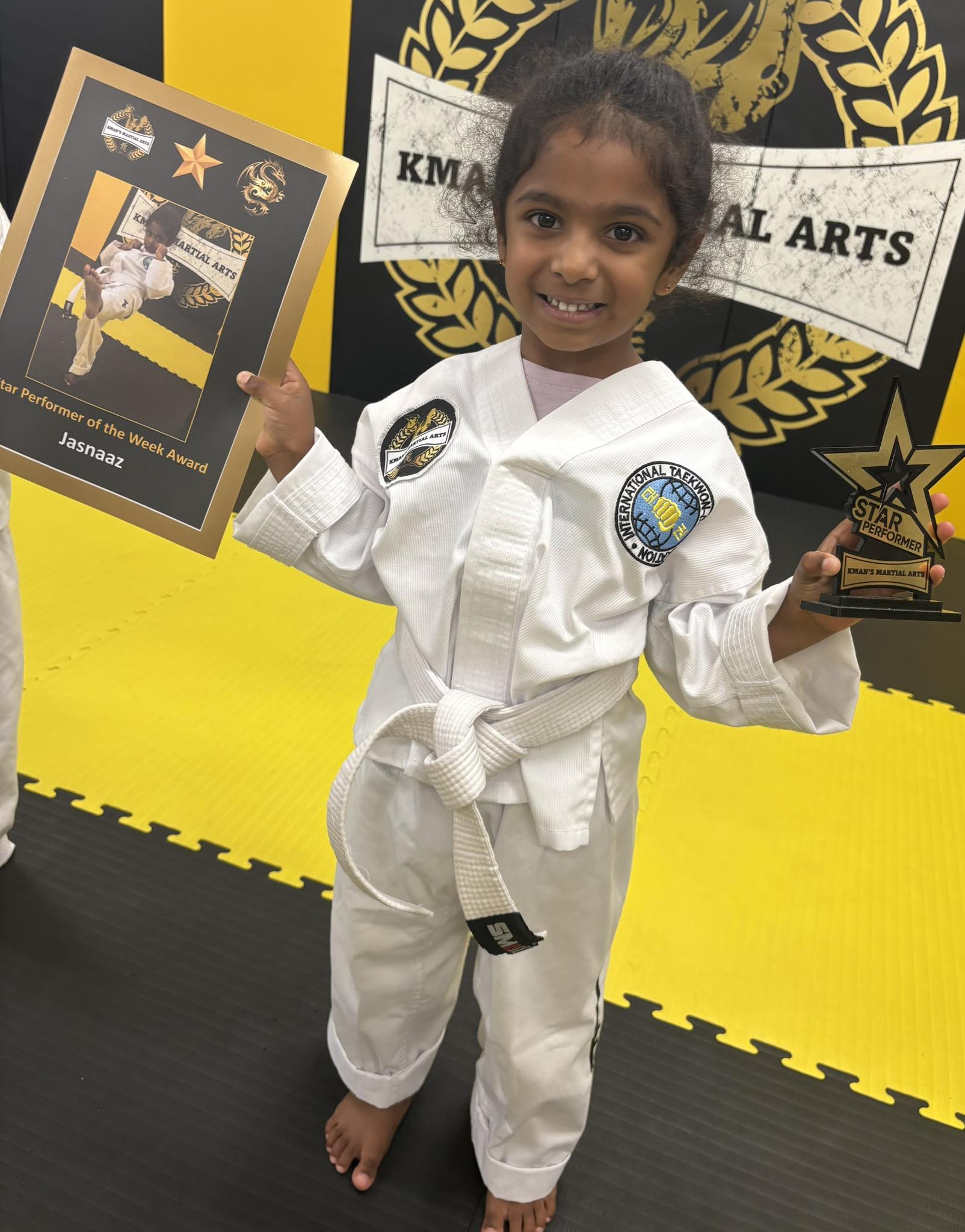 Big Congratulations to Jasnaaz for... - Kmans Martial Arts | Facebook