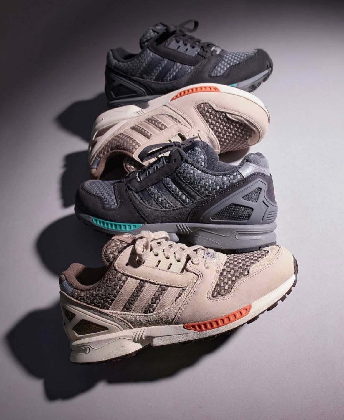 ネタ教材開発ツーウェイ 🔥The latest adidas ZX 8000 colourways have arrived. Introducing