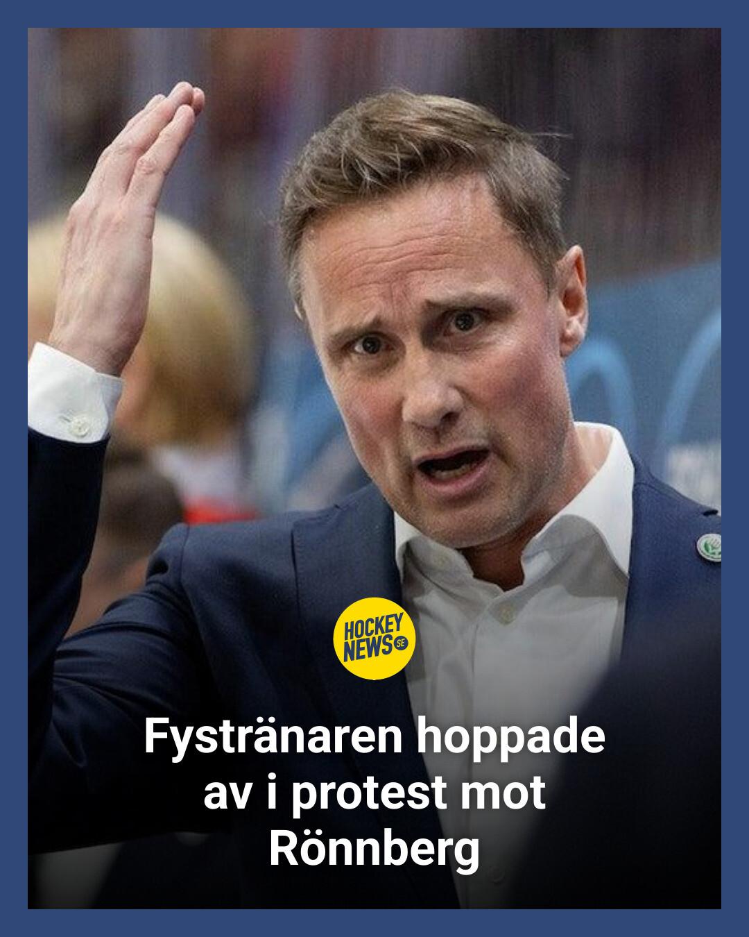 HockeyNews.se - Roger Rönnberg har lett sitt nya lag... | Facebook