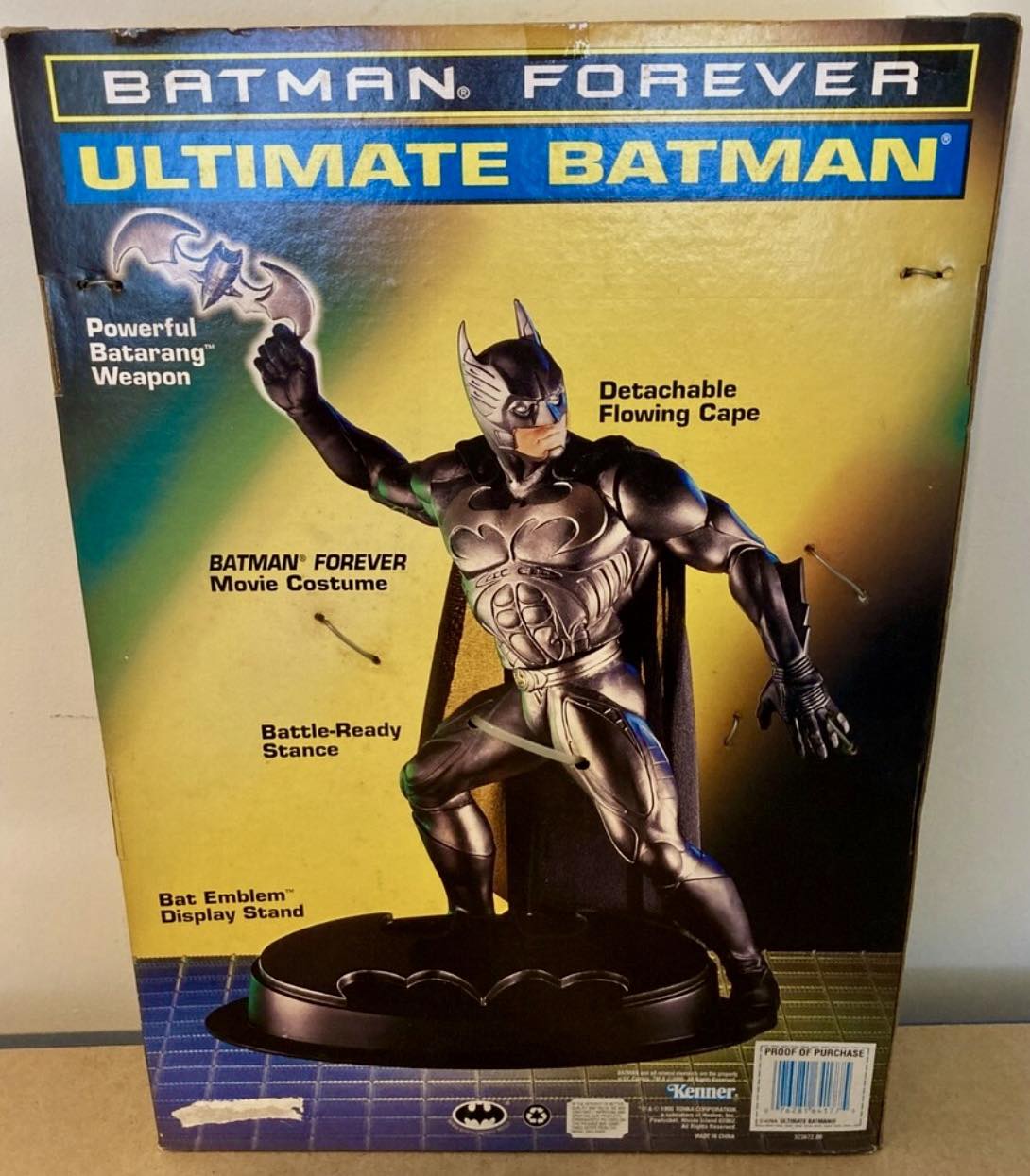 Kenner's 1995 Ultimate Batman figure review