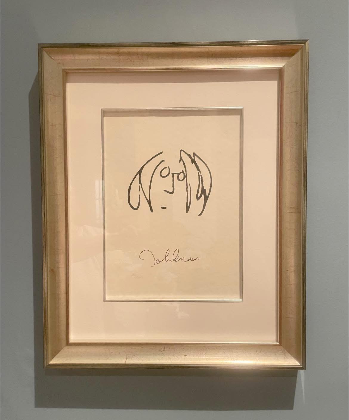 Art - John Lennon Self Portrait Published by the estate of John