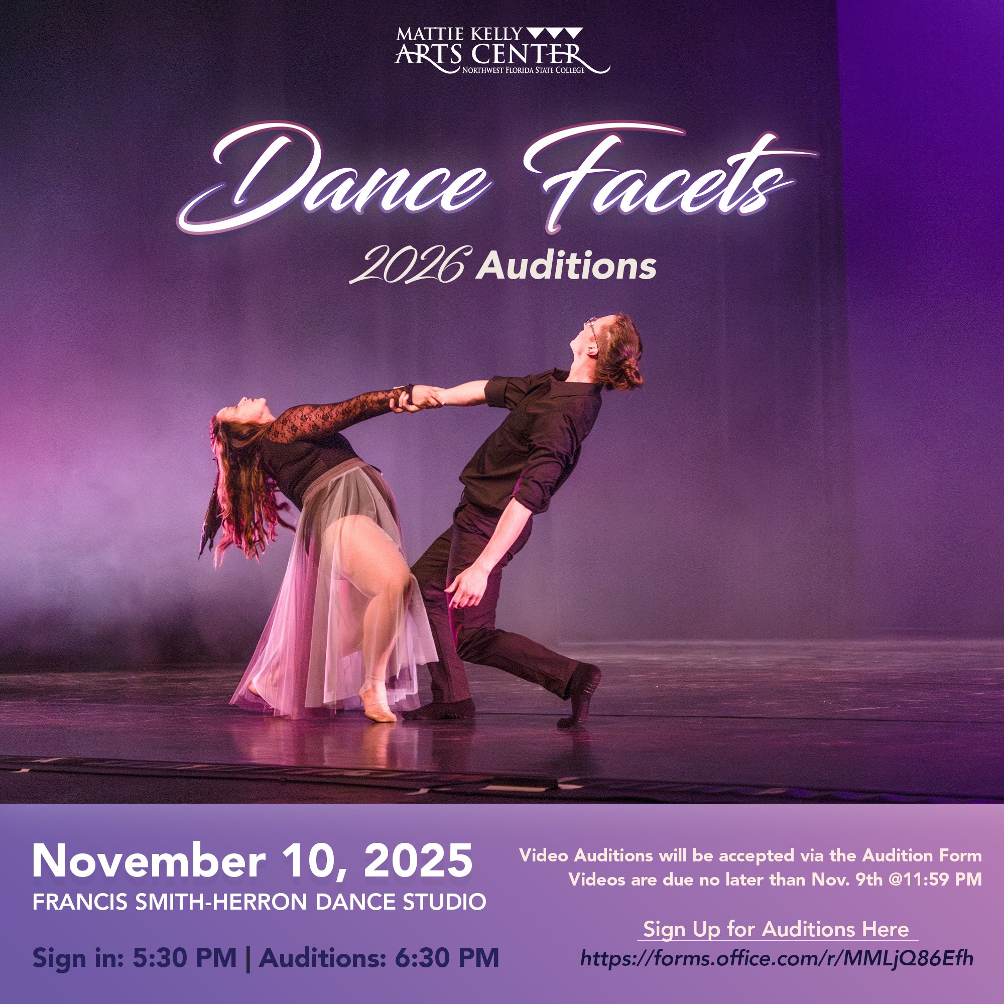 AUDITIONS Dance Facets 2026