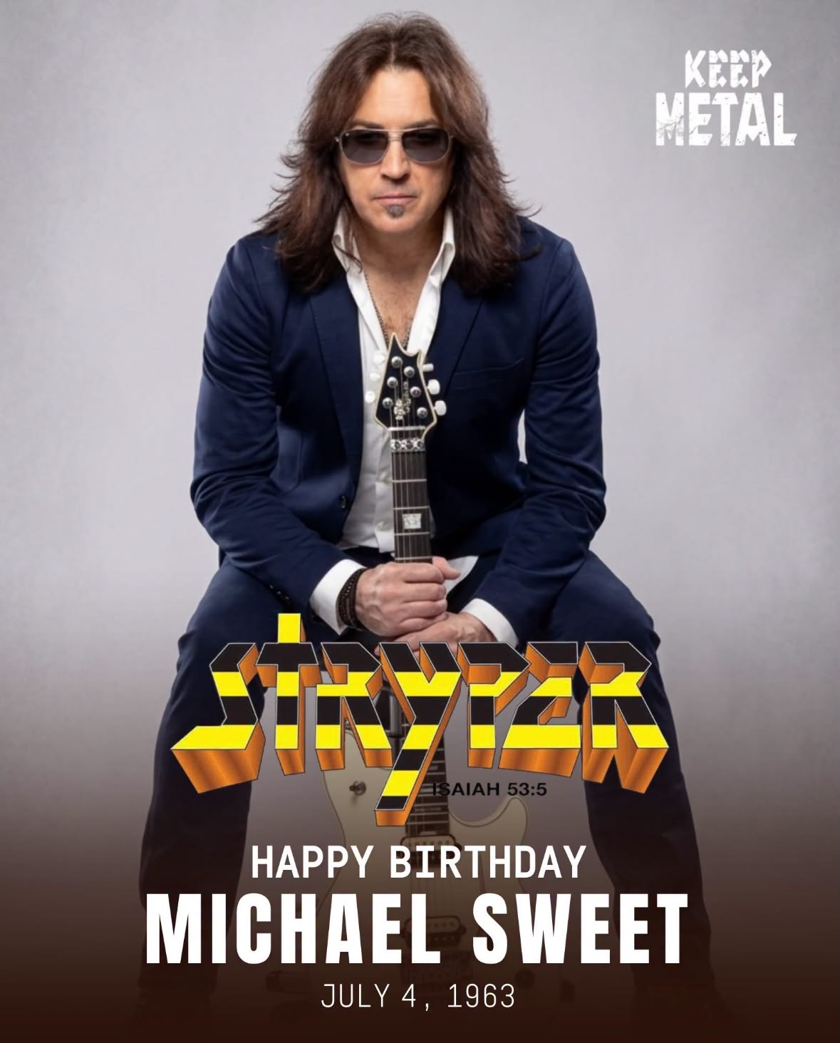 Michael Sweet's impact on faith-filled metal with Stryper