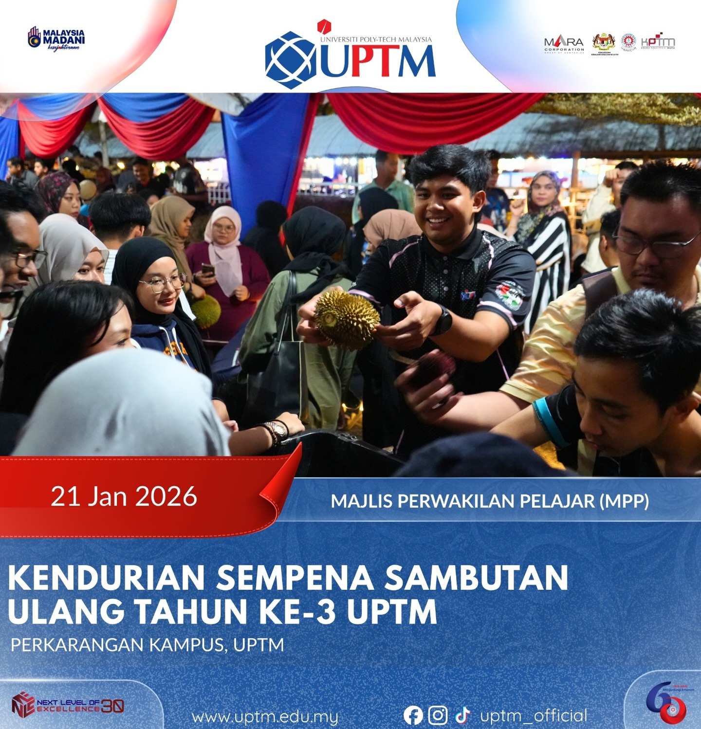 𝐊𝐄𝐍𝐃𝐔𝐑𝐈𝐀𝐍 𝟐𝟎𝟐𝟔... - Universiti Poly-Tech Malaysia - UPTM | Facebook