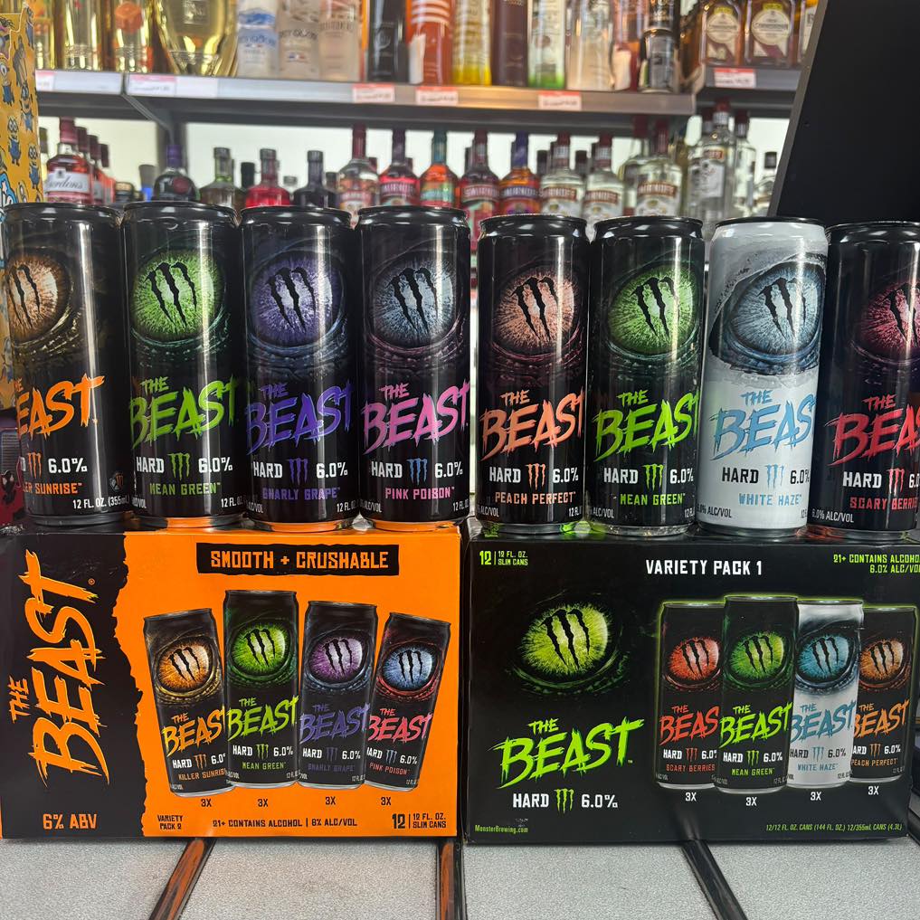 Unleash the beast. Monster beast 6% Alc USA 🇺🇸 Now available