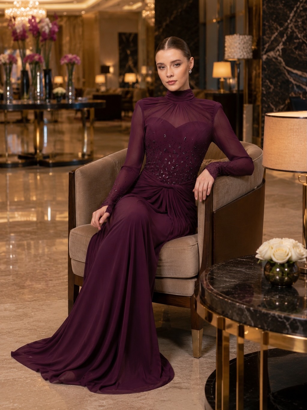✨ Fancy dinner or party night? Tell us where you'd wear this dress🤔 Code/ 26147 #biancaneraqatar #newcollection #fashion #mallofqatar#fashion