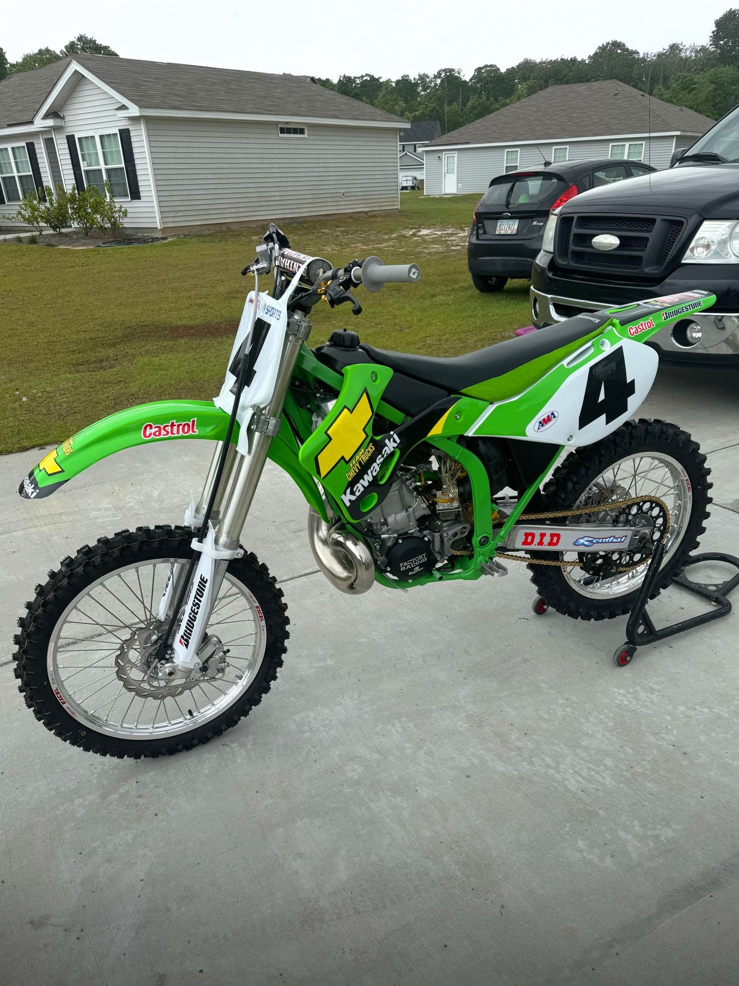 2000 Kawasaki KX250 motocross bike for sale