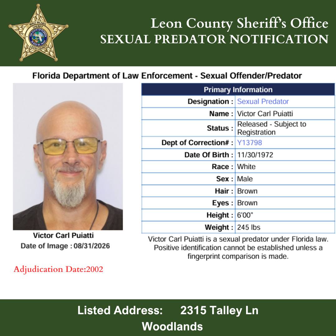 🚨Sexual Predator Community Notification🚨: Victor Puiatti is a