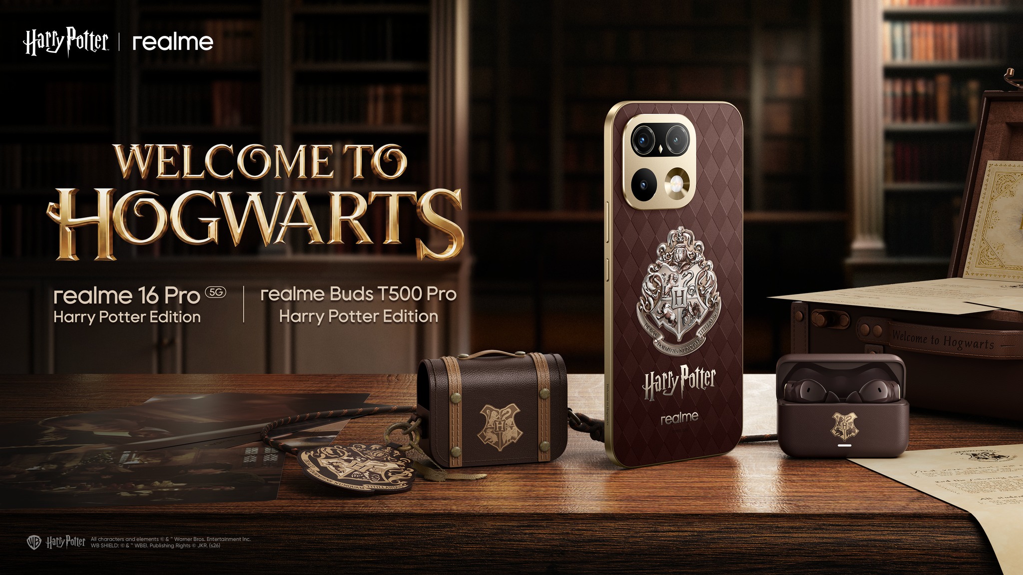 The Harry Potter X realme collection has arrived. 🪄 Meet the