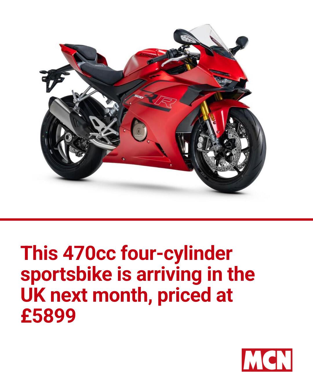 ICYMI: The ZXMoto 500RR will be available in UK dealerships from