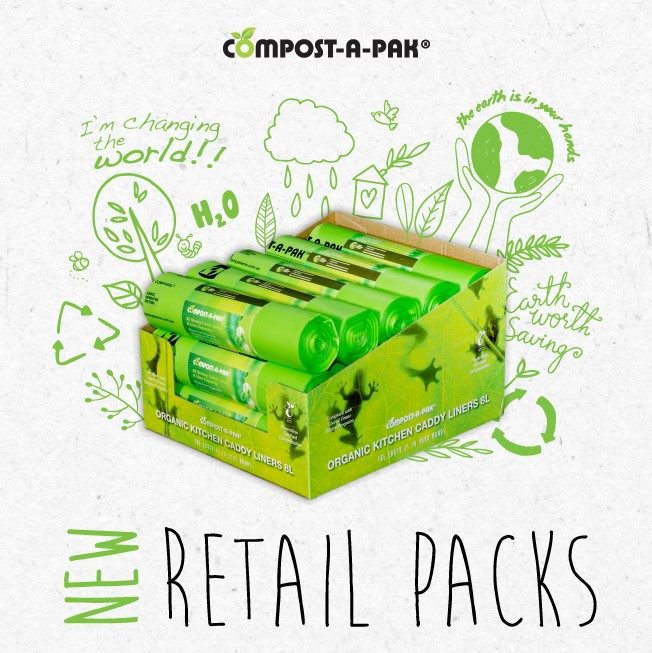 Compost-A-Pak - 💚 our new retail packs. We are so super...