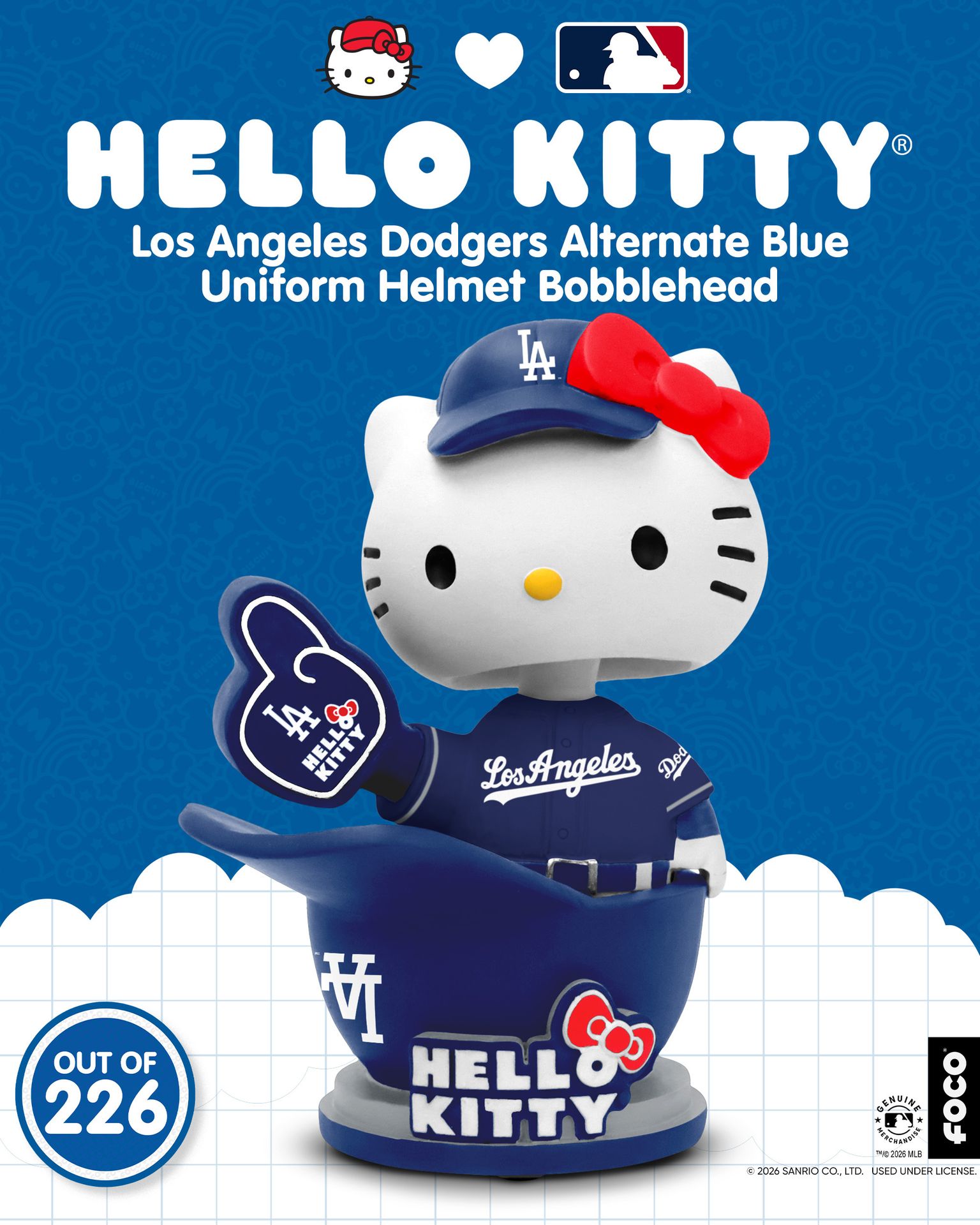 Get the new Hello Kitty bobblehead to go with the hoodie giveaway