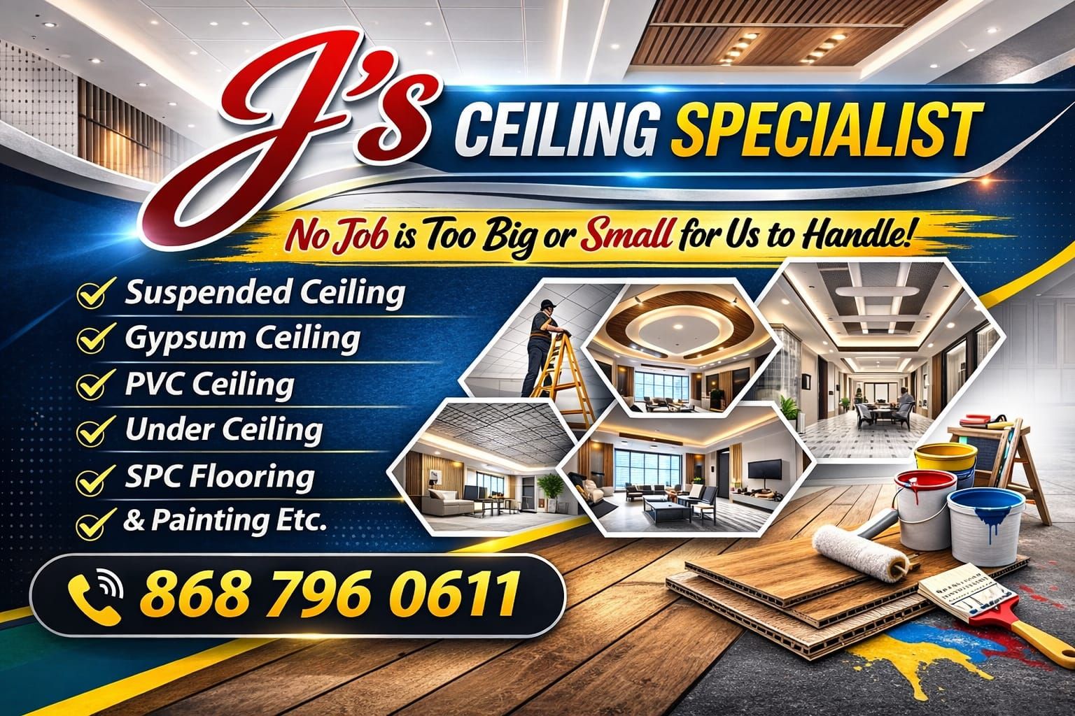 J's Ceilings Specialist | Cunupia Village
