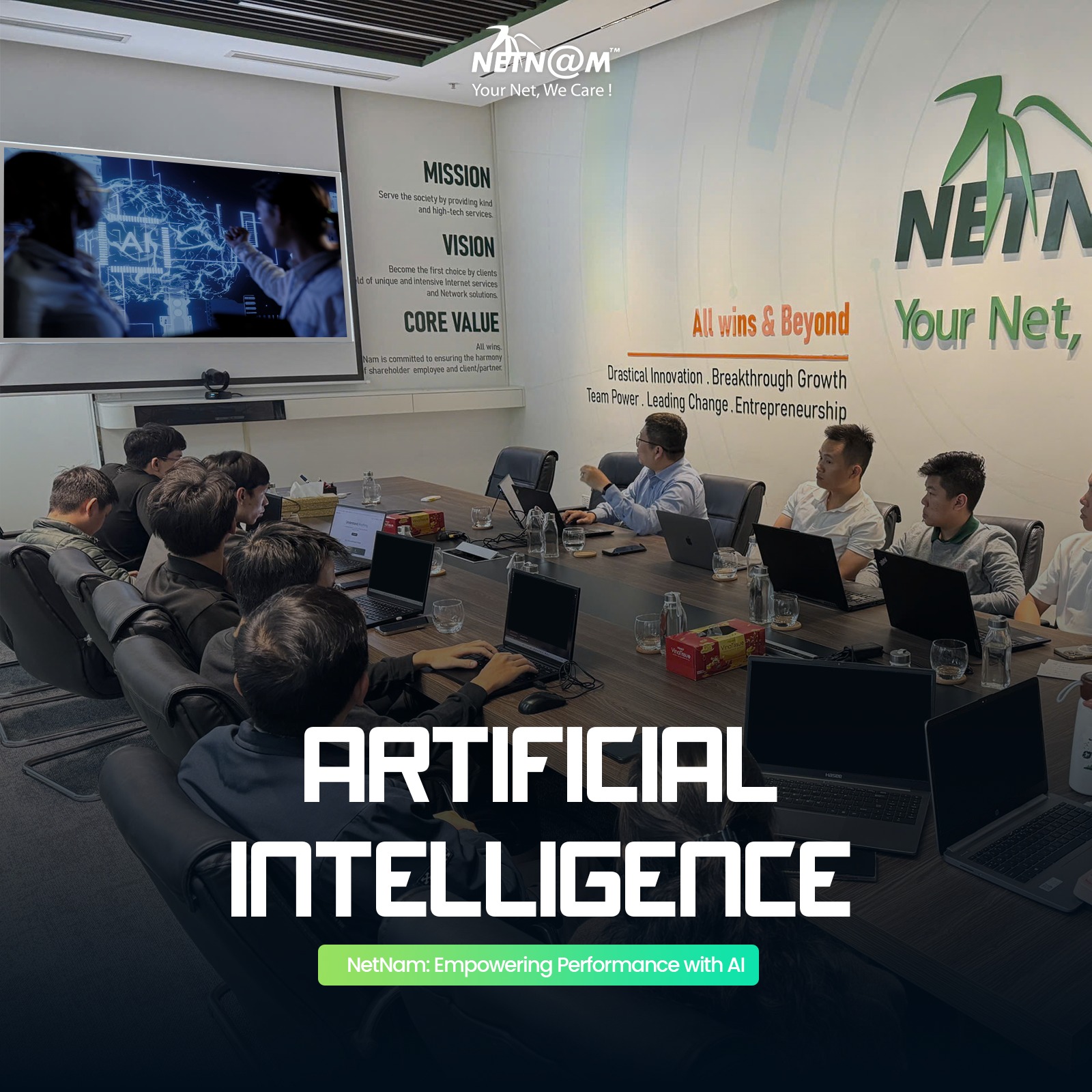 NetNam - NetNam nâng tầm hiệu suất bằng sức mạnh AI Sẵn sàng cho hành ...