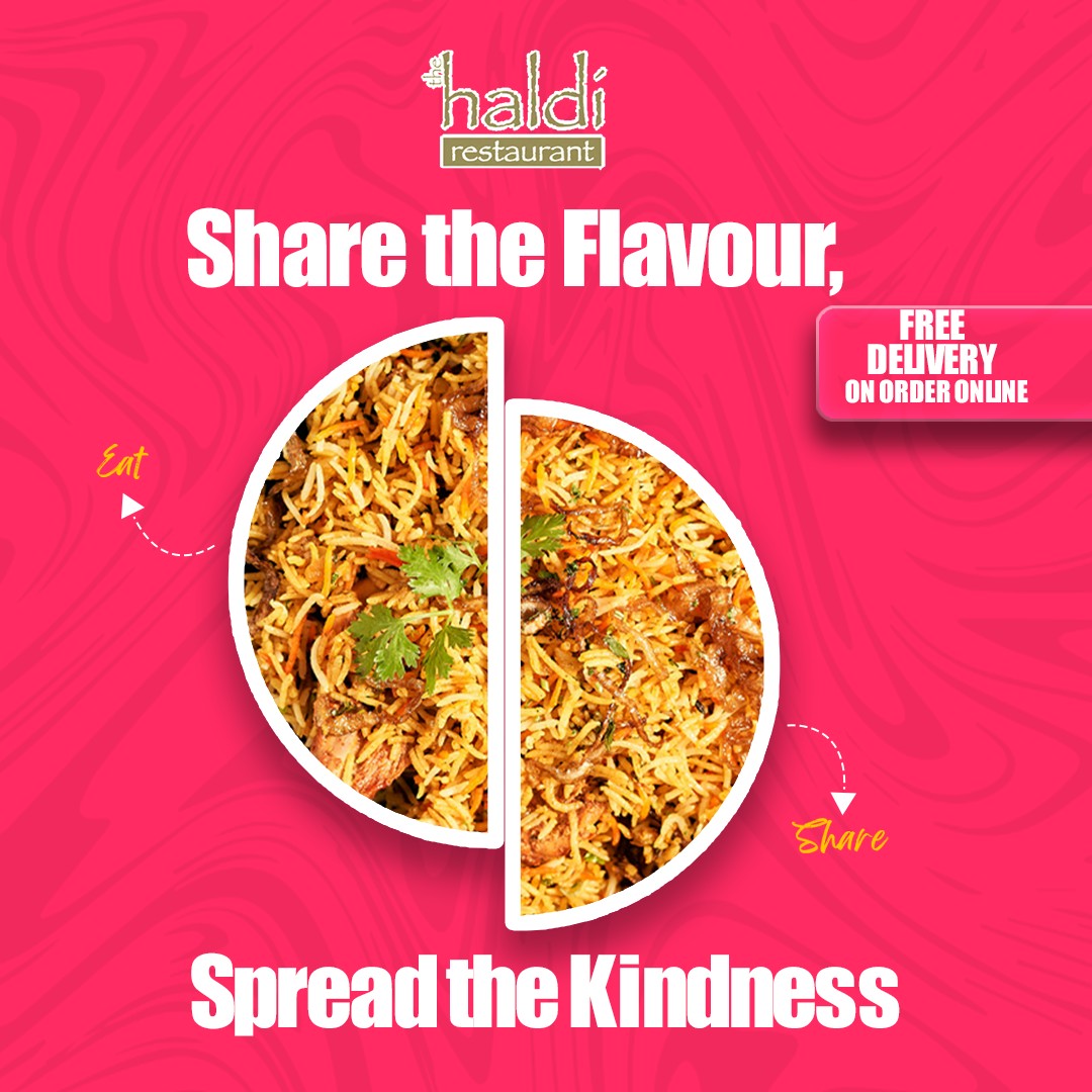 The Haldi - World Kindness Day reminds us that good food tastes better ...