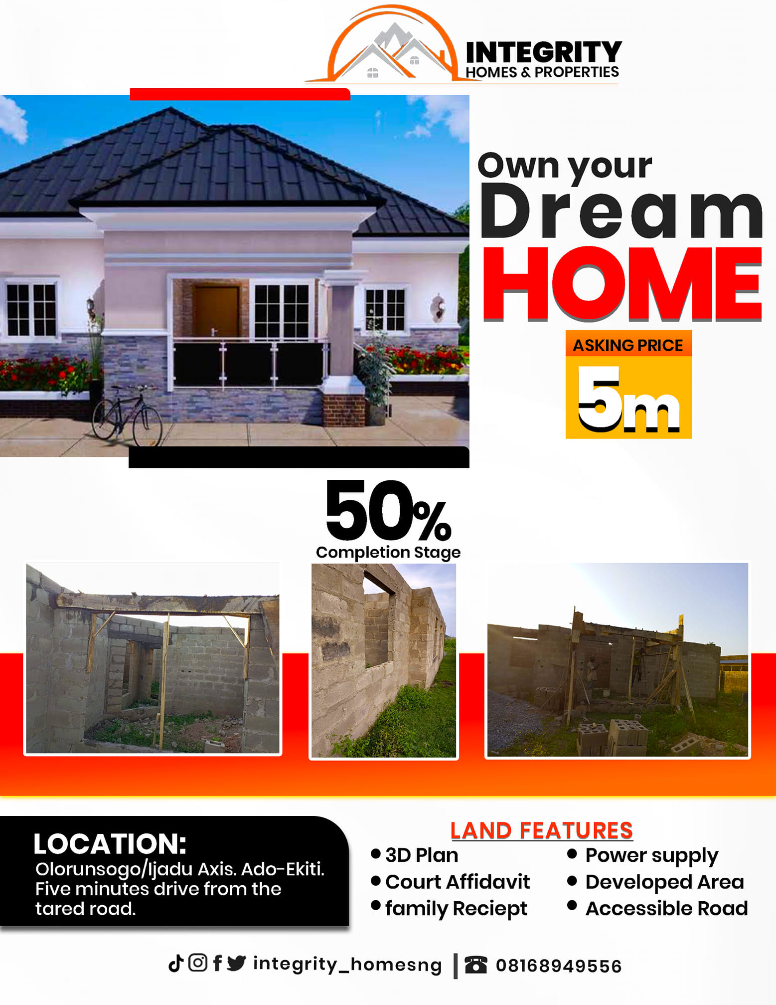 Integrity Homes and Properties