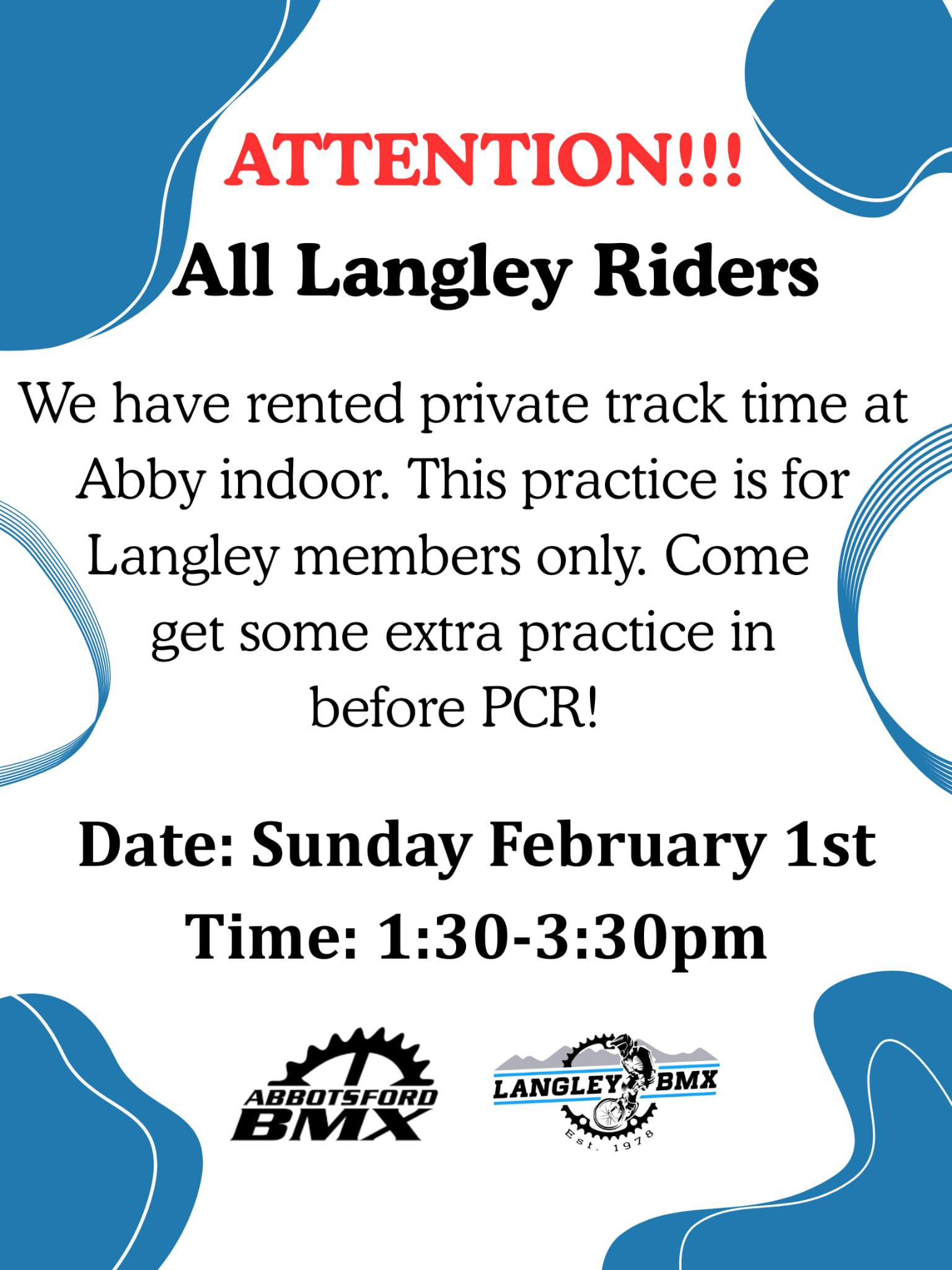 Langley BMX Public Forum | To help our riders prepare for the PCR ...