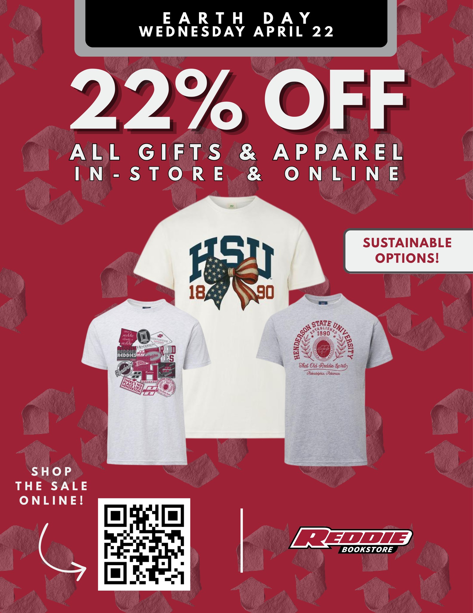 Shop smarter this Earth Day ?❤️ Enjoy 22% off gifts and apparel 