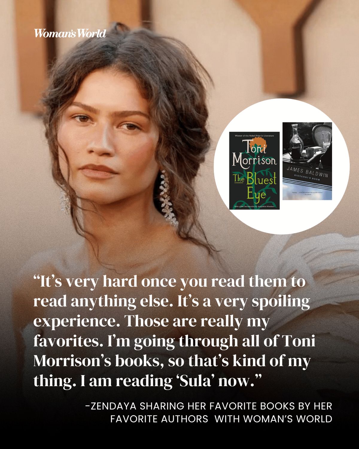 📚 Zendaya has spoken and her all-time favorite books are literary