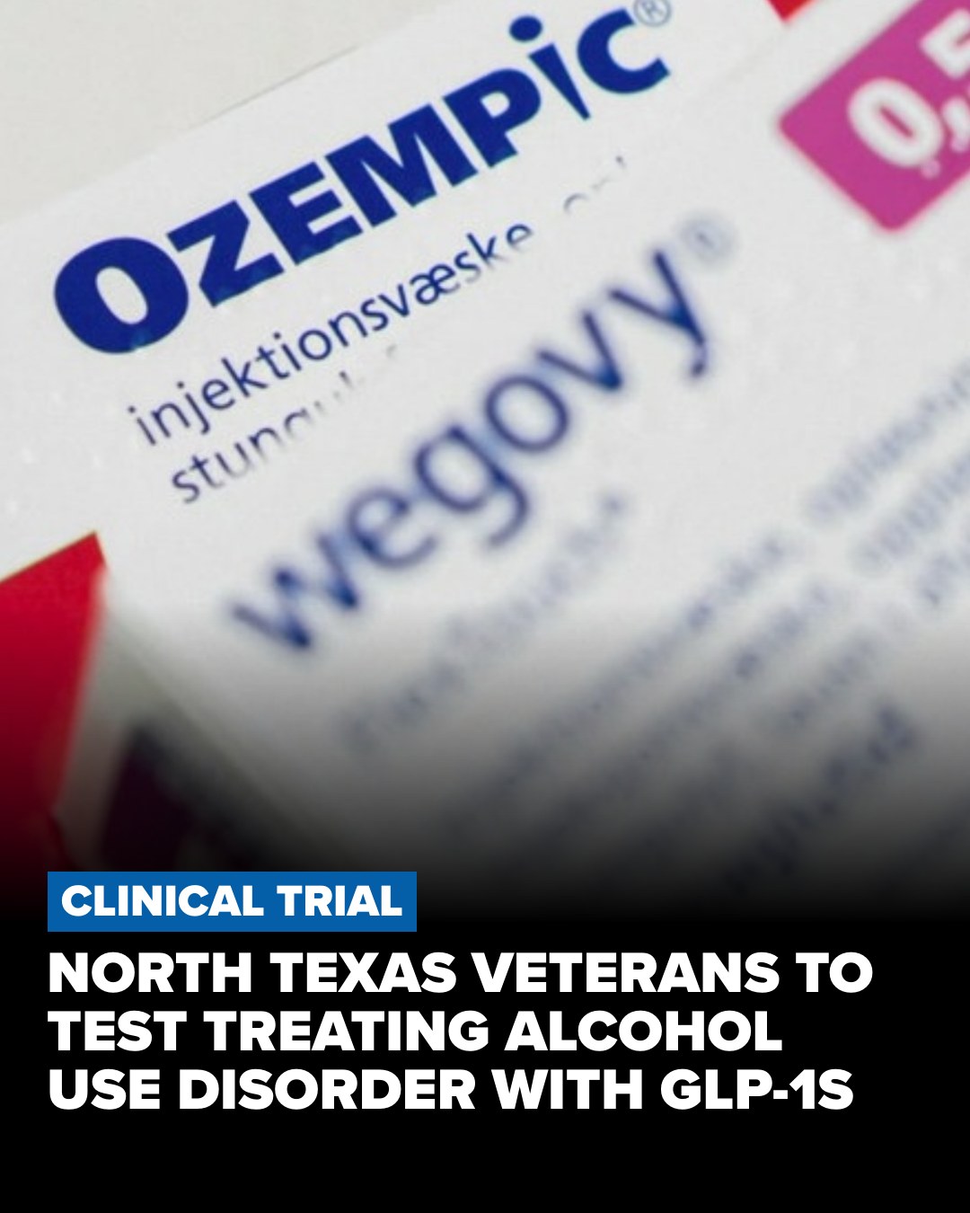 A recent analysis found that patients receiving GLP-1 medications experience lower rates of alcohol use disorder. Read more: https://www.wfaa.com/article/news/health/va-clinical-trial-glp-1-alcohol-use -disorder-health-care-study/287-216d5604-7934-402d 