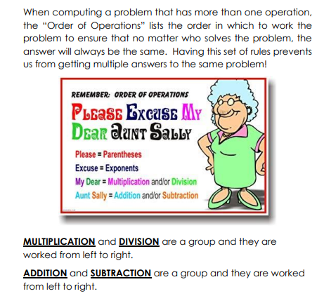 Online - BODMAS, BIDMAS and PEMDAS are acronyms for remembering the ...