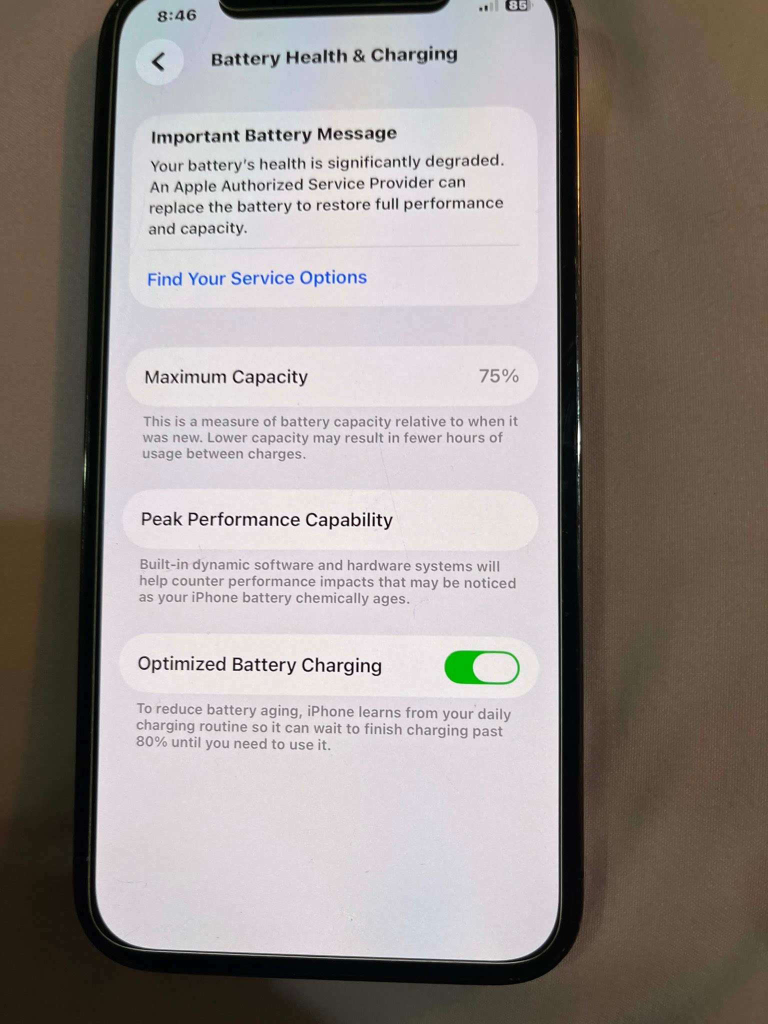 Iphone 12 Pro 512GB BH : 75 Face ID : ✓ TRUE ISSUE : BH and 