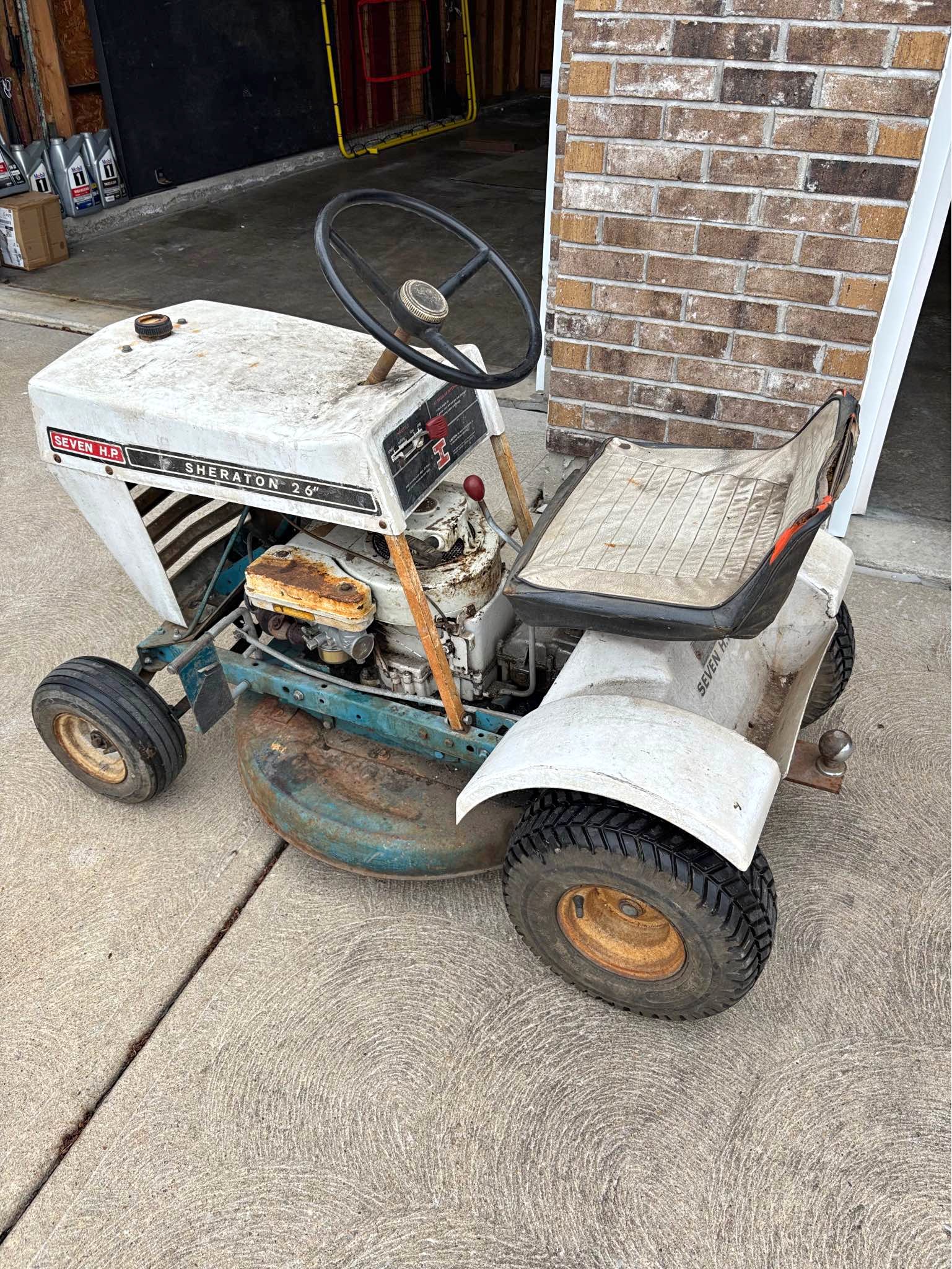 1968 Vintage Huffy Riding Mower PROJECT - Lawn Mowers - O'Fallon ...