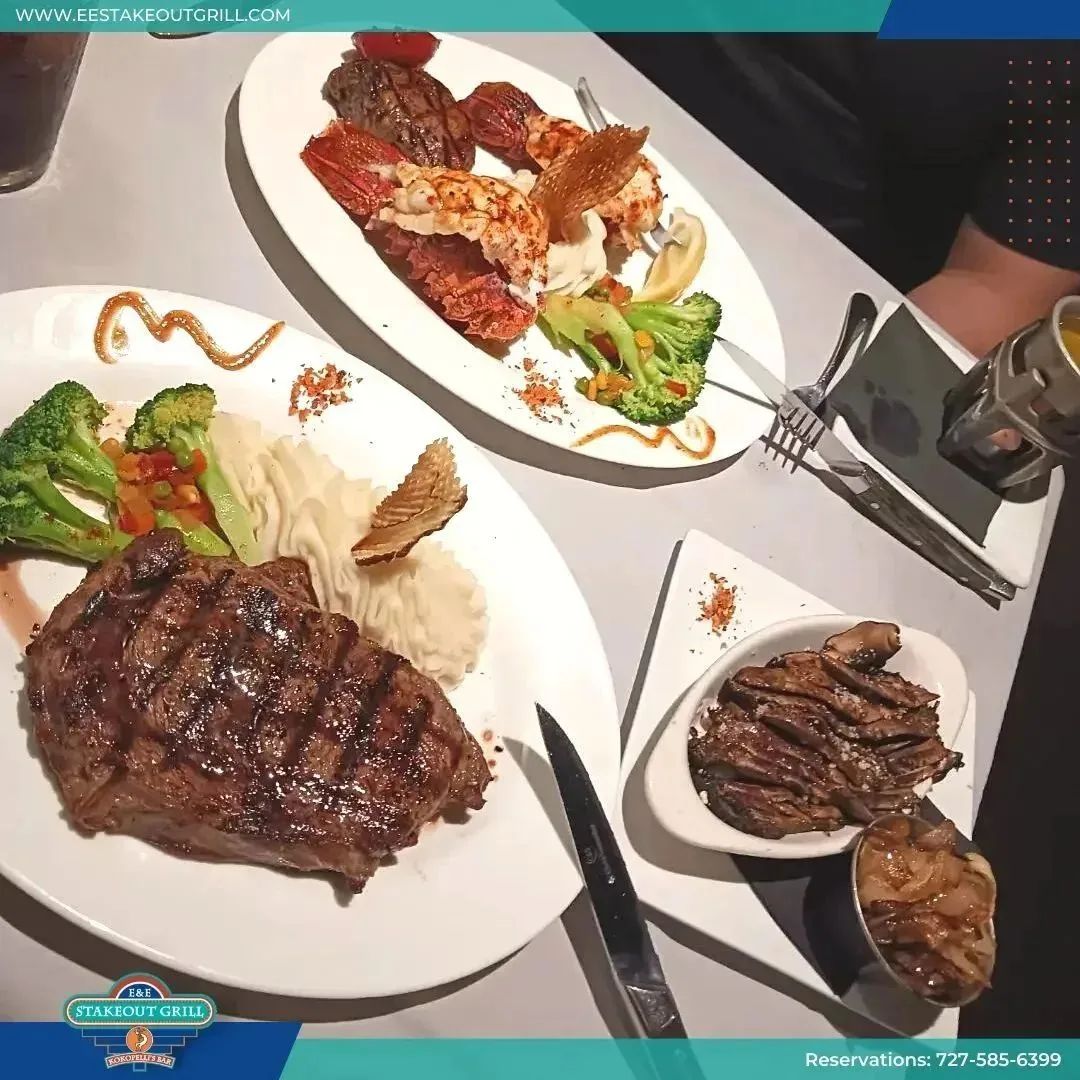 The stage is set for a dinner you... - E&E Stakeout Grill | Facebook