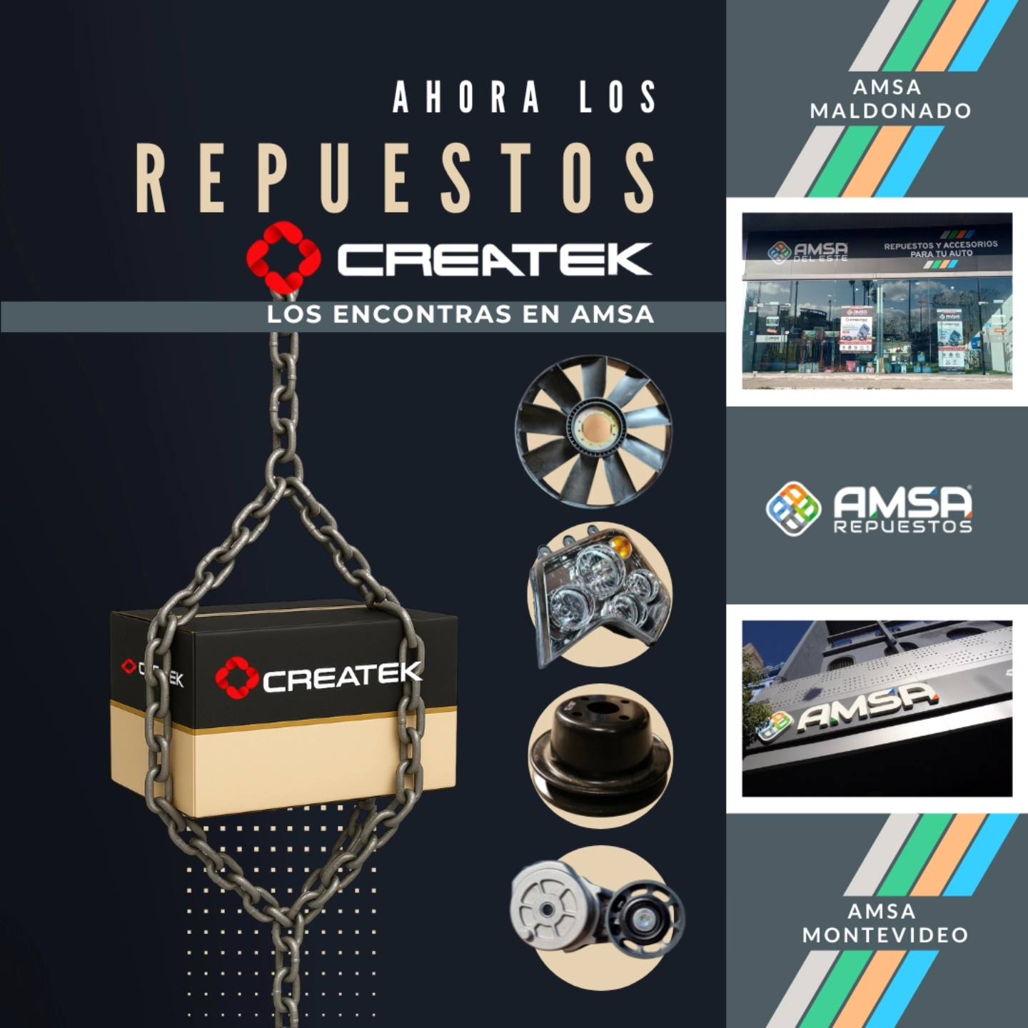 Createk Uruguay - 🛠️ ¡Los repuestos Createk ahora están en... | Facebook
