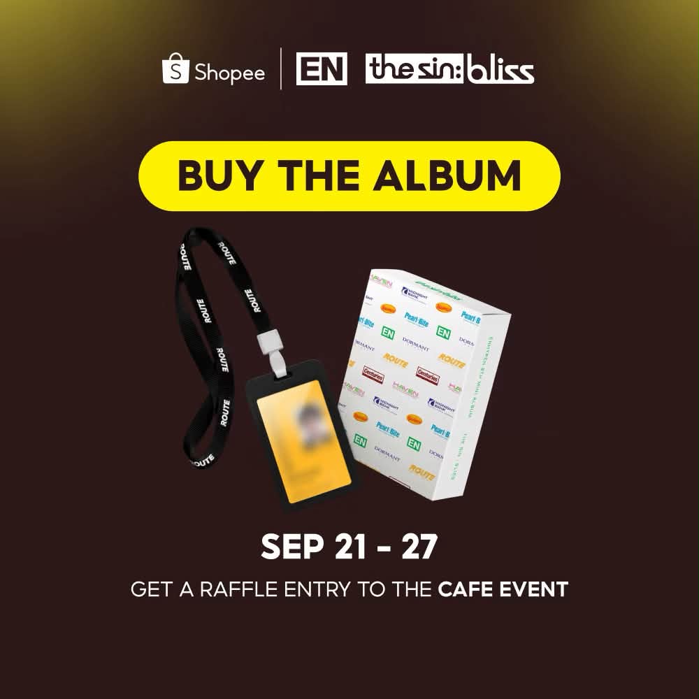 SHOPEE X ENHYPEN - THE SIN: BLISS FANSIGN AND CAFE EVENT 🧡 BUY