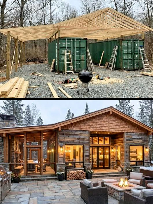 Tiny - From Containers to Luxury: A Masterfully Crafted Modern Rustic ...