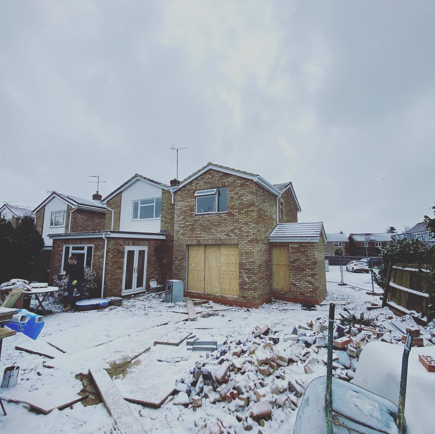 🤩🤩 Scaffolding Down 🤩🤩 Always a... - Thomas Construction | Facebook