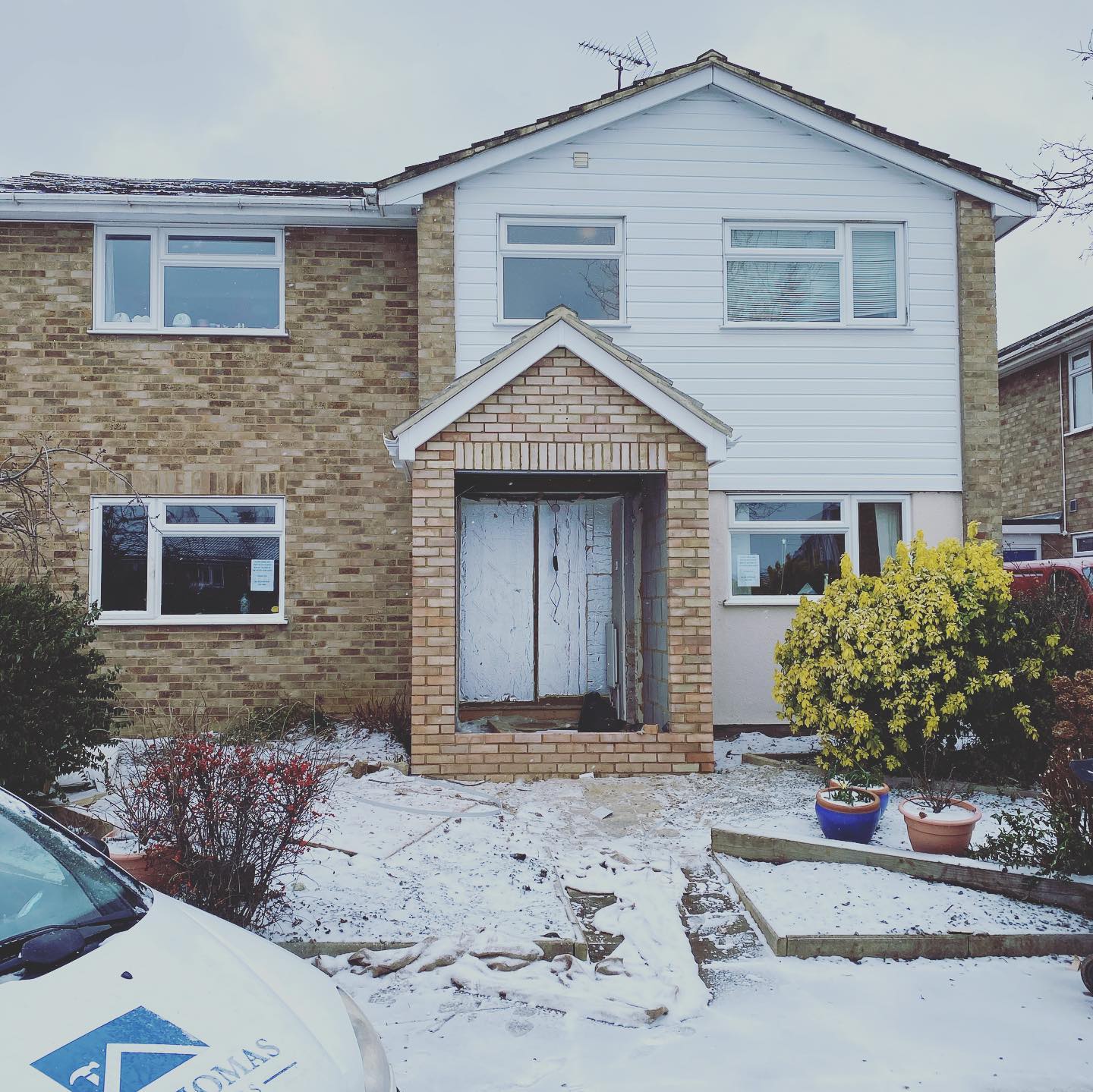 🤩🤩 Scaffolding Down 🤩🤩 Always a... - Thomas Construction | Facebook