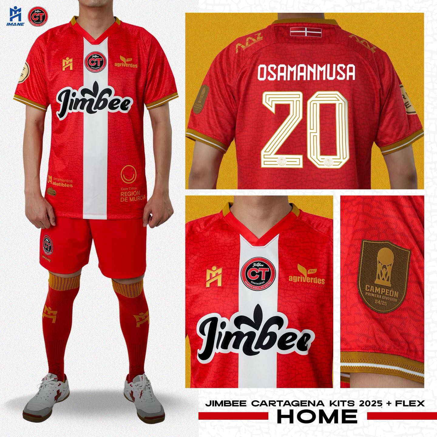 IMANESTORE พิเศษสำหรับเสื้อ JIMBEE CARTAGENA KITS รุ่น HOME และ