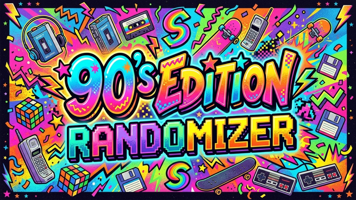 90s nostalgia randomization system