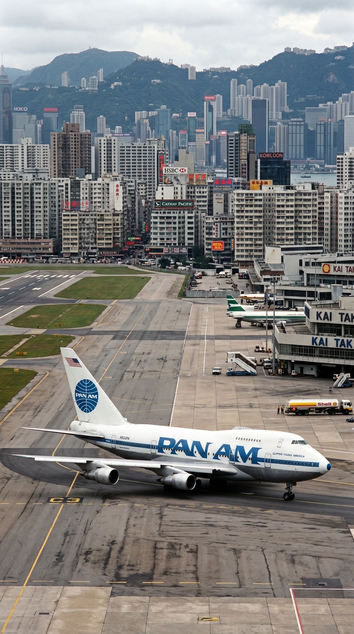 Pan American World Airways's iconic Boeing 747SP-21, registration