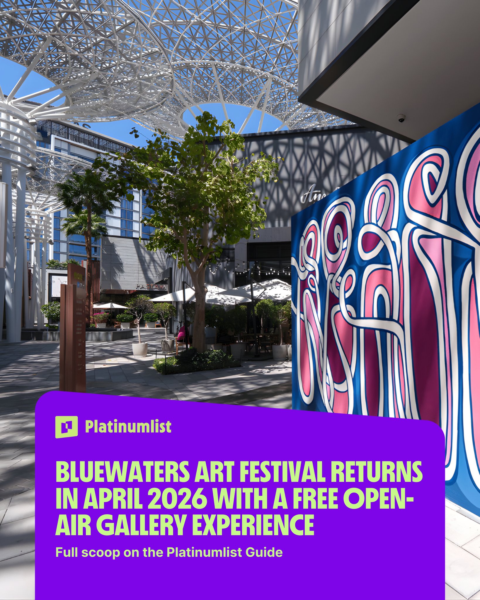 Platinumlist.net - Bluewaters Art Festival is coming back in April 2026 ...