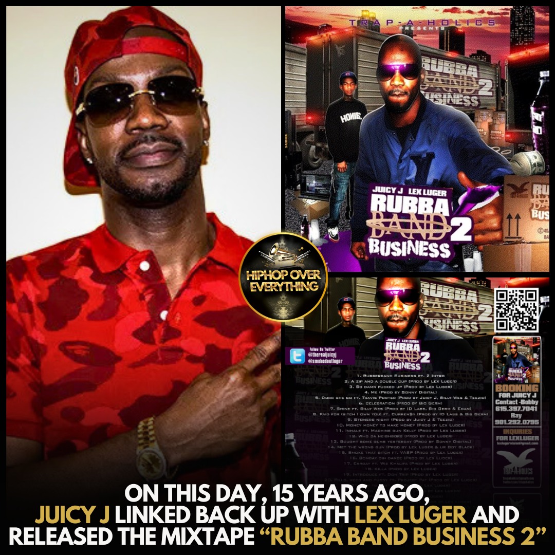 📲 On this day, 15 years ago, #JuicyJ linked back up with producer