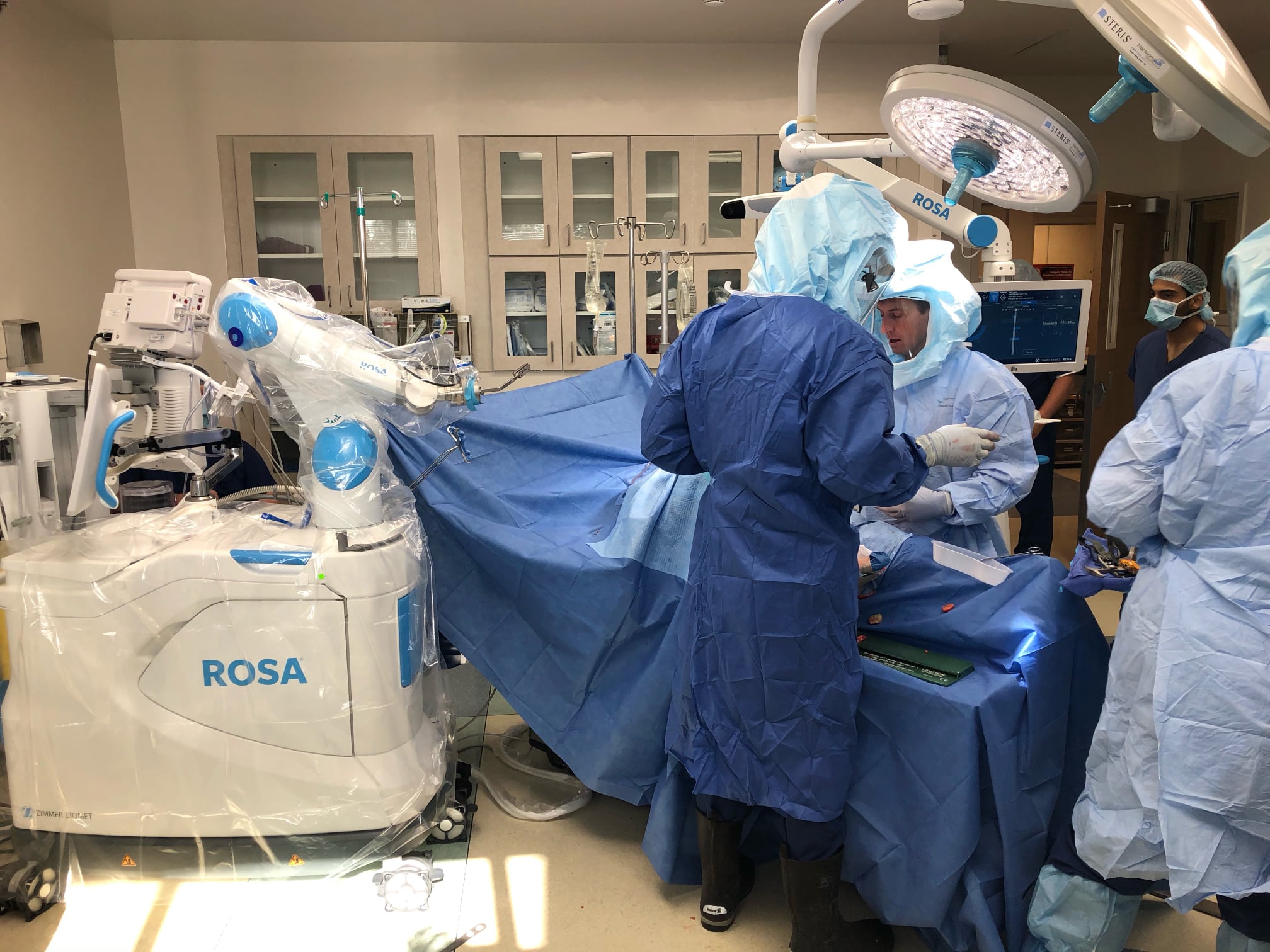 The Zimmer ROSA robotic joint... - J. Michael Smith, MD | Facebook