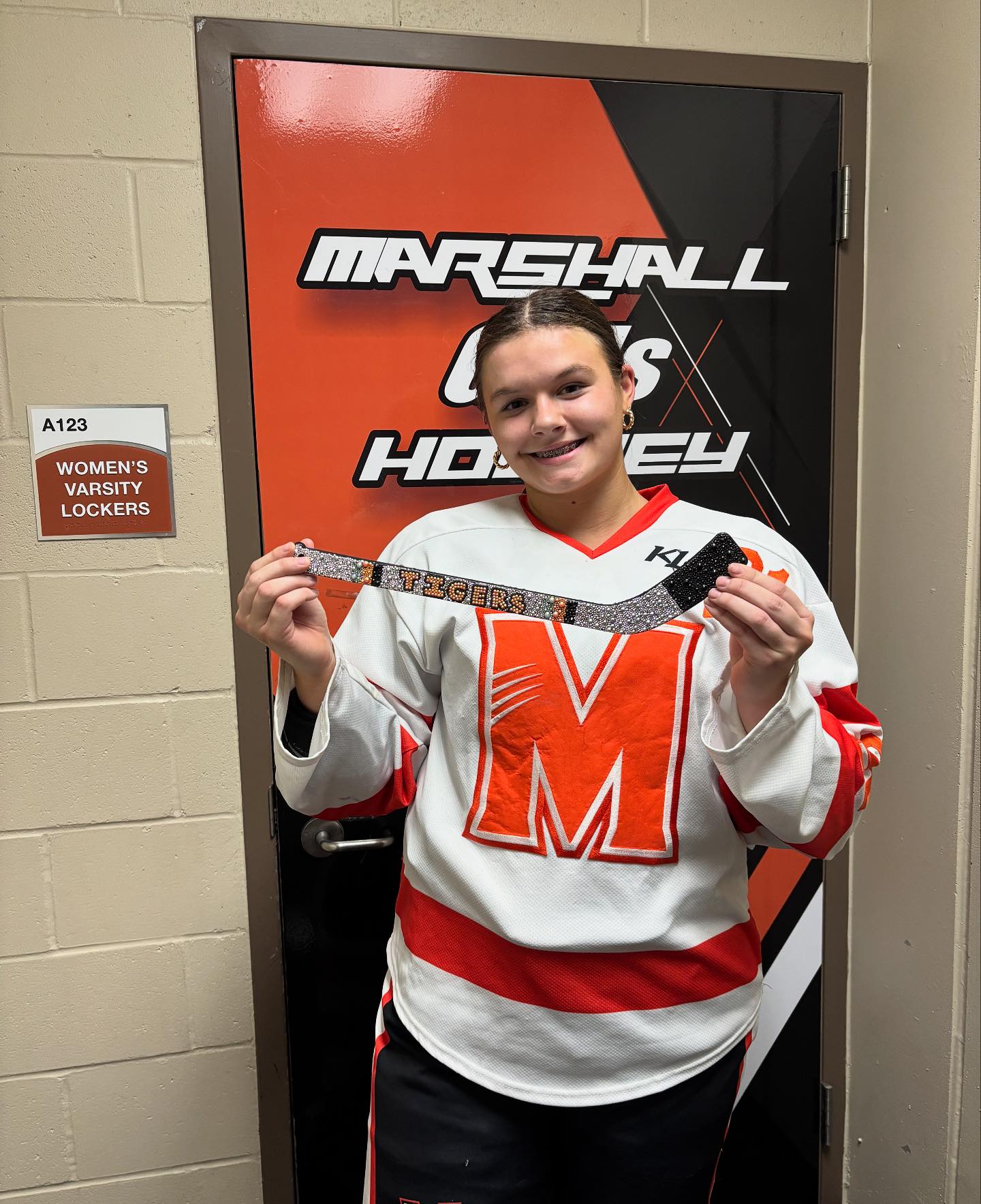 Marshall High... - Marshall High School Girls Hockey Team