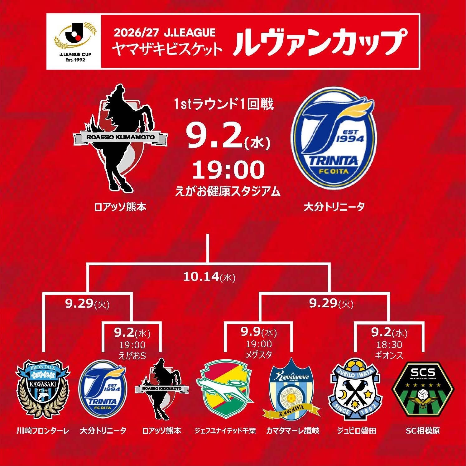 ロアッソ熊本 ホームユニフォーム2026 背番号8 上村周平 Sサイズ