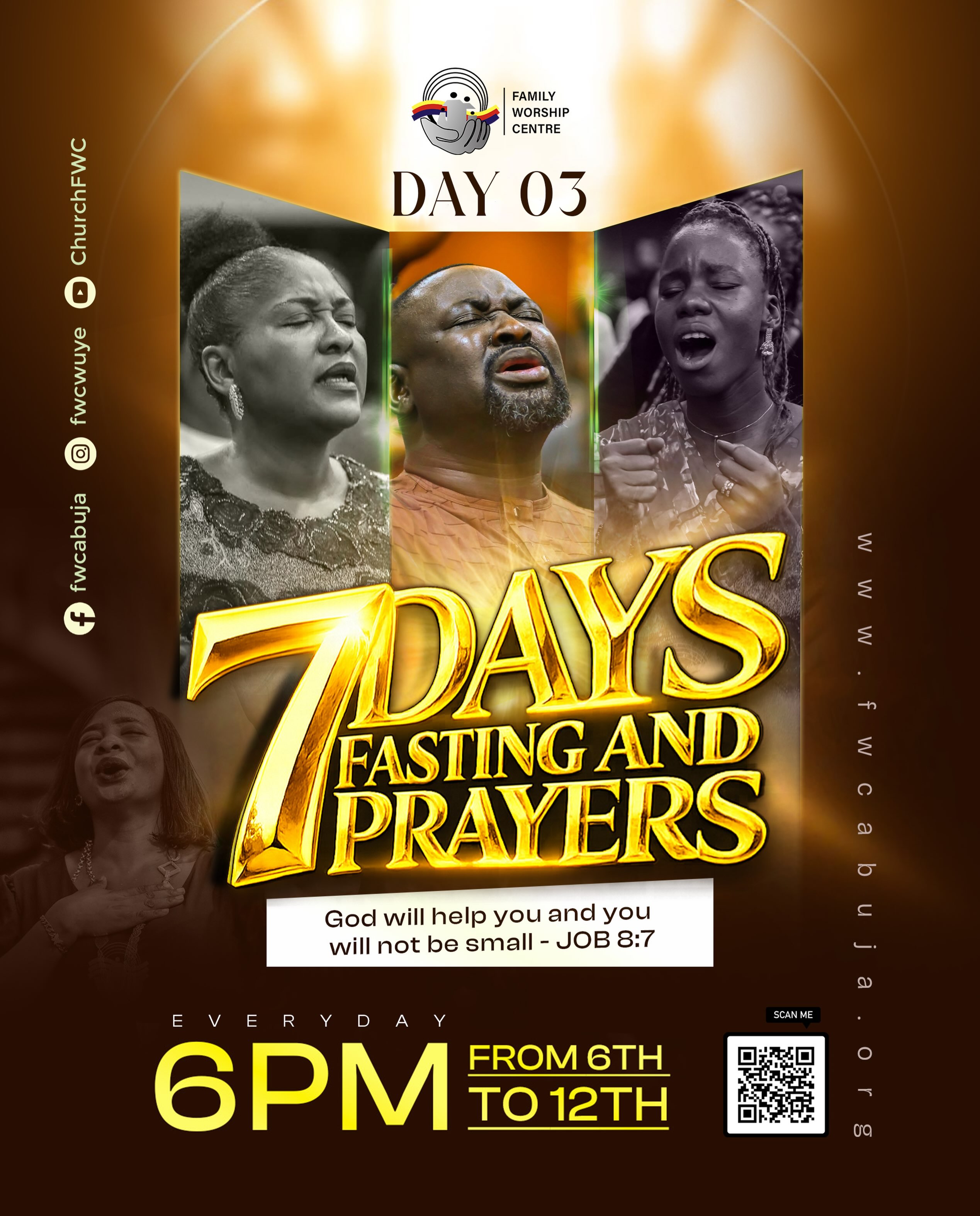 FWC-Abuja - Day 3 : Fasting and prayer July 8th 2026. KNOWING