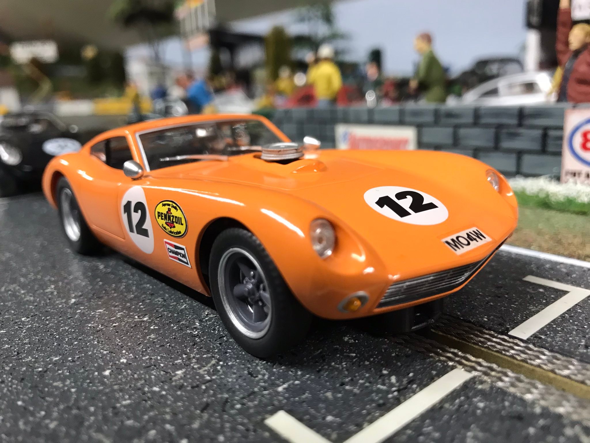 1958 Kellison J4 Coupe slot car model