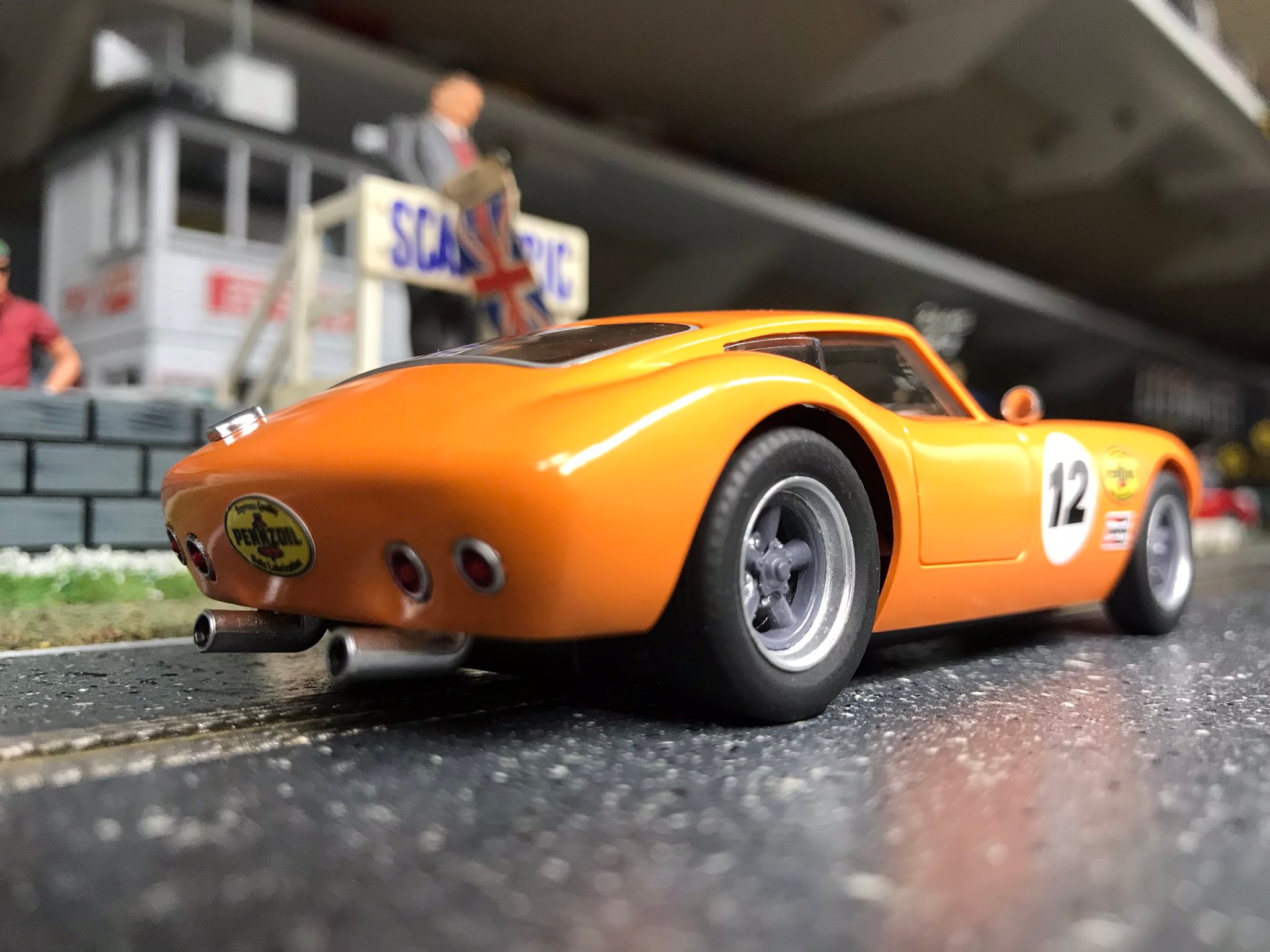 1958 Kellison J4 Coupe slot car model