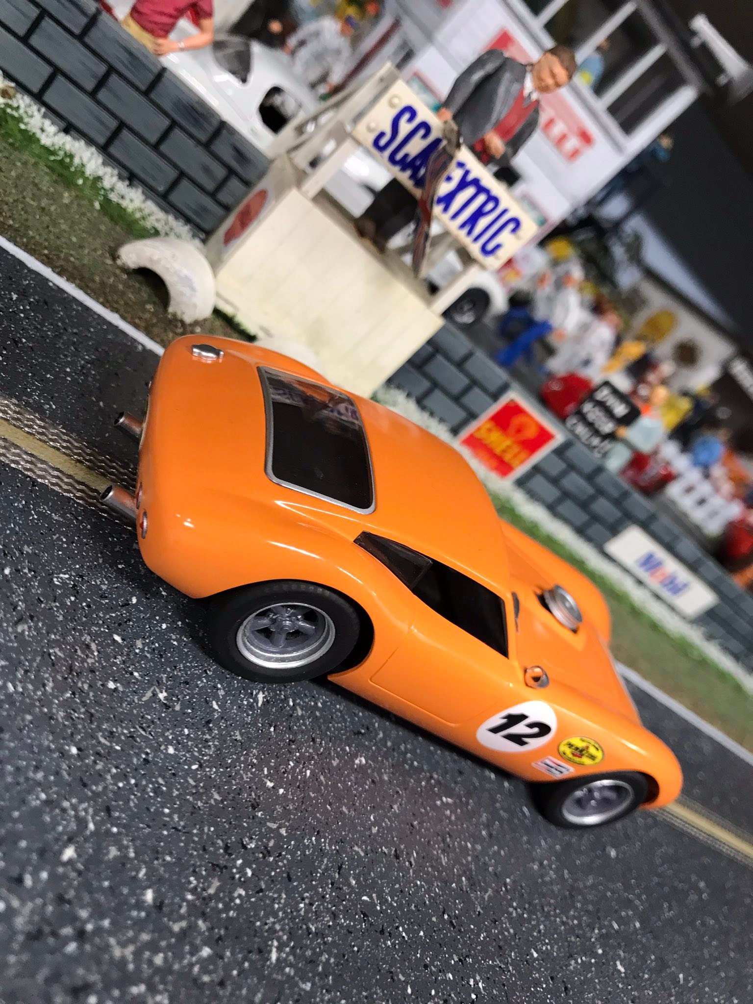 1958 Kellison J4 Coupe slot car model