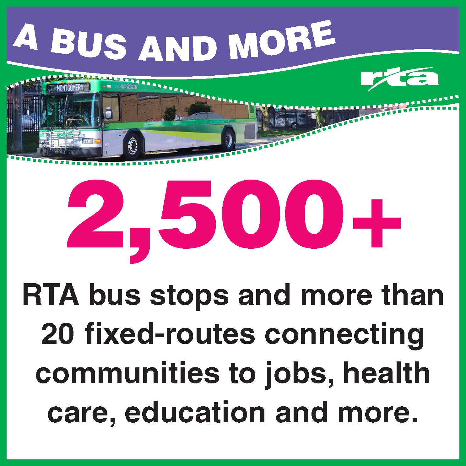 The RTA has more than 2,500 bus stops... - Greater Dayton RTA | Facebook