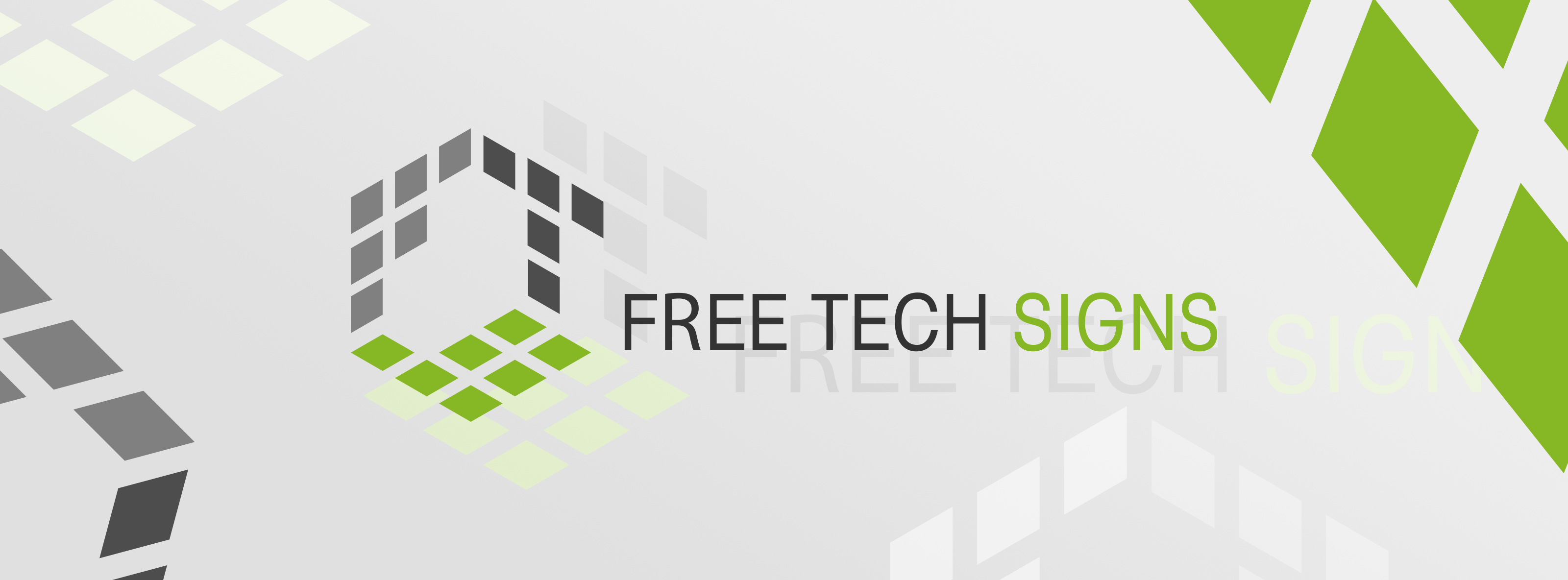 Free Technology Signs