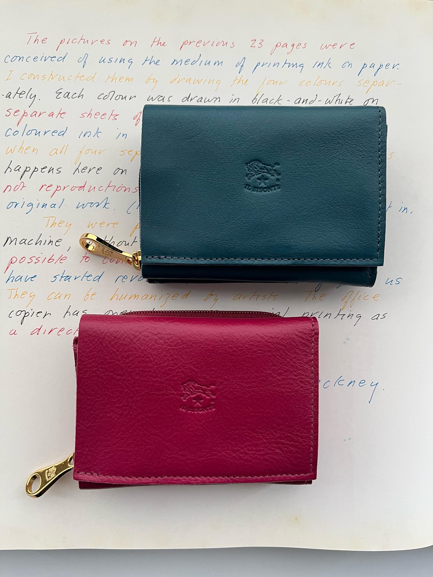 IL BISONTE 2025AW NEW COLLECTION 折り財布 price¥49,500(taxin