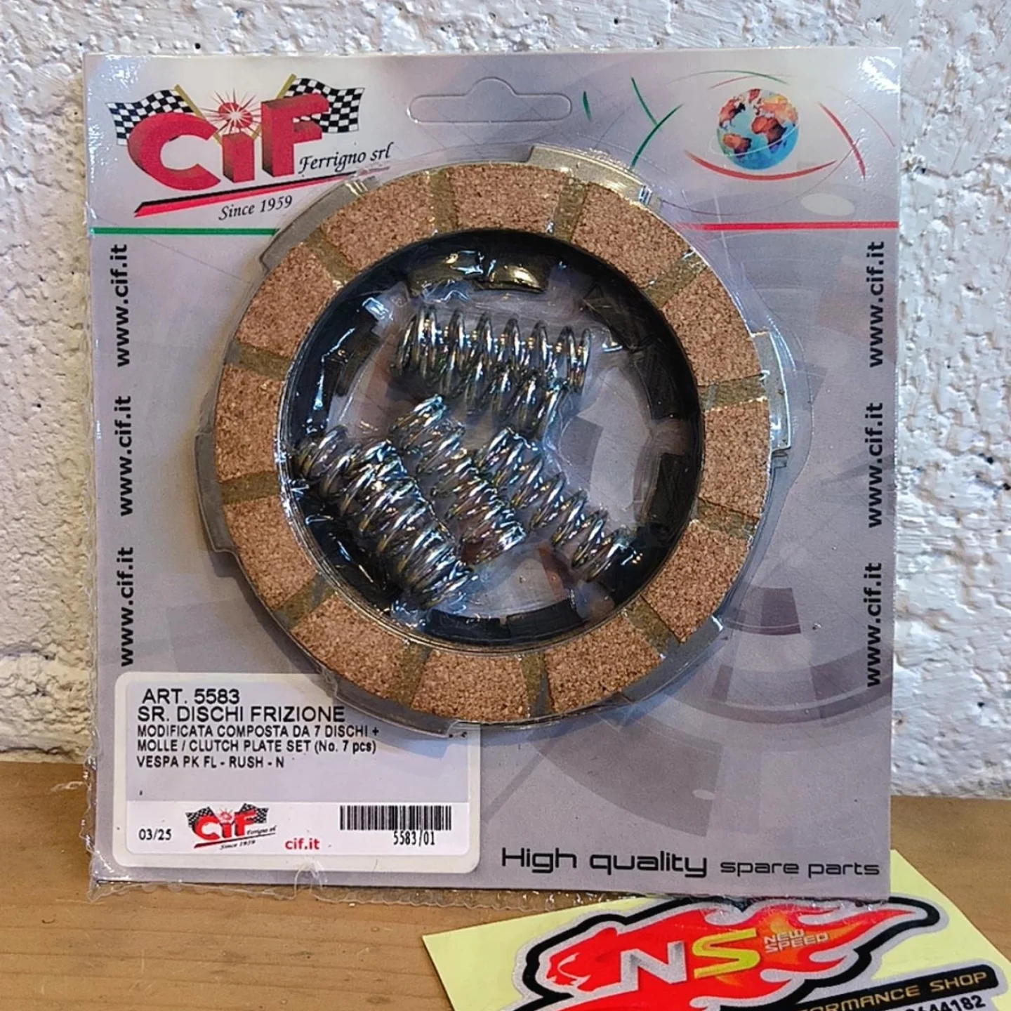 New - Repair kit kopling by DRT Untuk semua kopling vespa 7 per ...