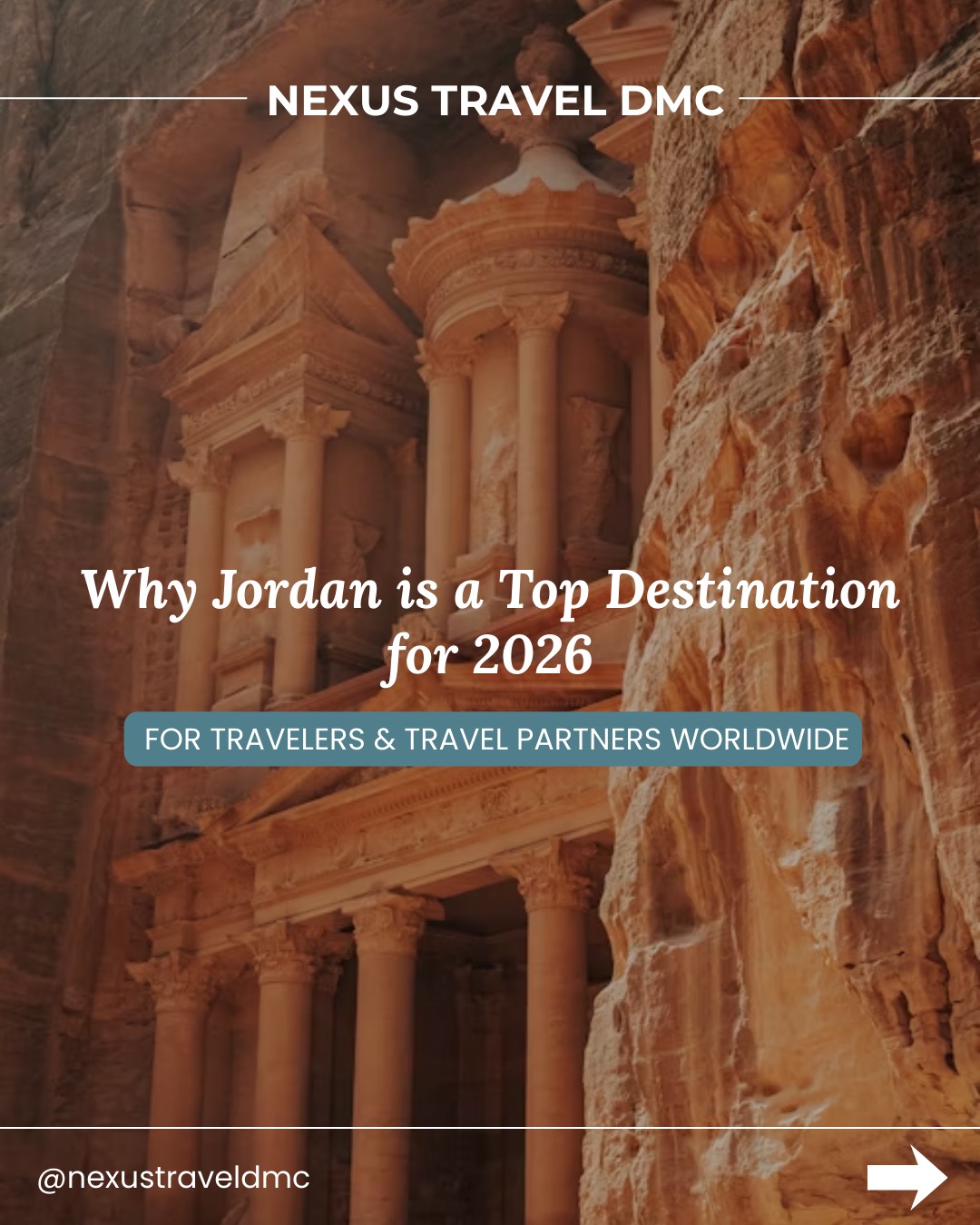 Why Jordan is a Top Destination for... - Nexus Travel DMC | Facebook